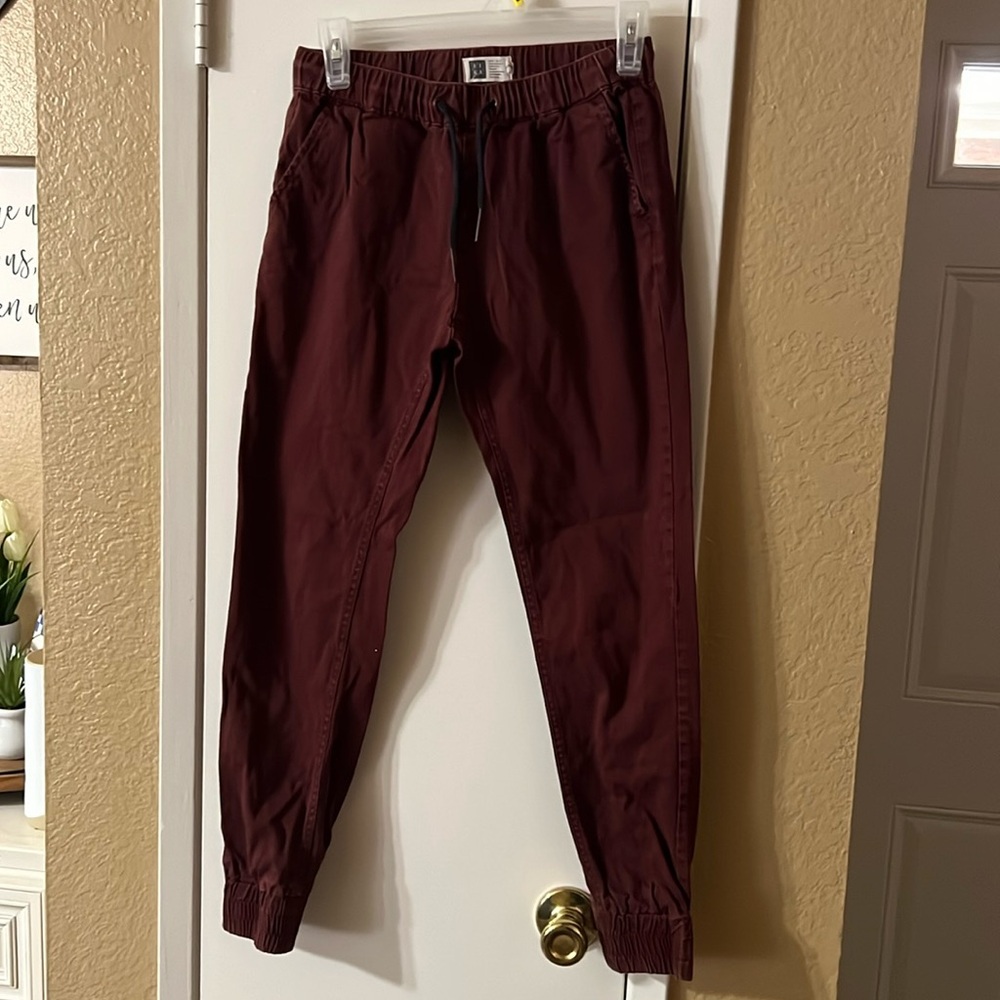 Canvas joggers